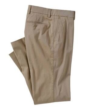 NEW BALLIN men's mansfield pima twill pants in khaki